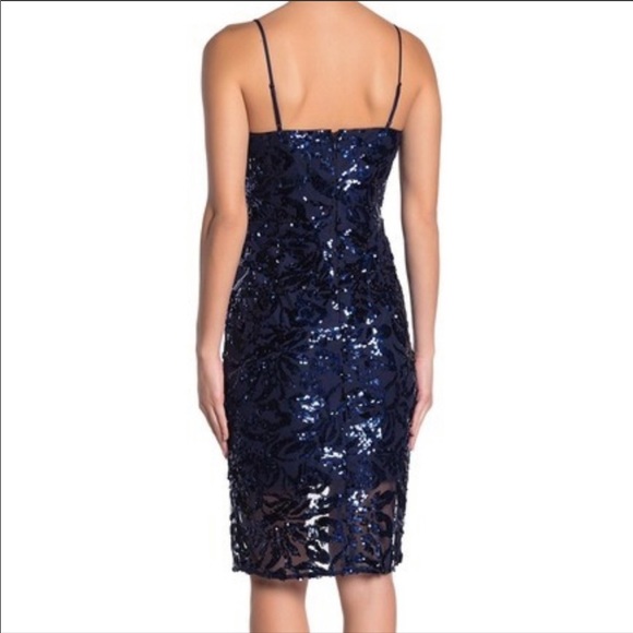 Eliza J sequin cocktail dress - Picture 2 of 4